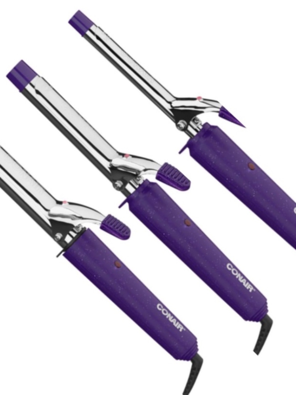 Conair Supreme Curling Iron Combo Pack, 1/2", 3/4", & 1", Set Of 3